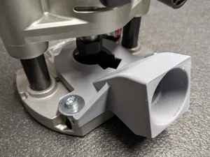 Makita RT0700 / Katsu Absaughaube für Fräskorb
