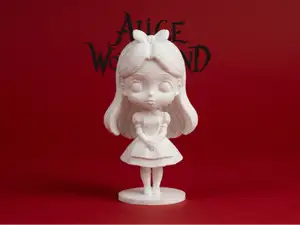 Alice in Wonderland Chibi Figure