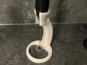 Milchaufschäumer Halter Kaffe Zubehör v2