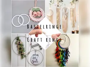 Bastelringe / craft rings / Häkelringe