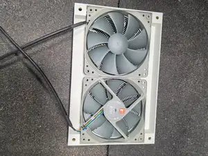 120mm Lüfter Doppel Gehäuse