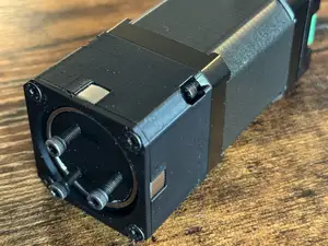 Compact 1:100 Gearbox Stepper Motor NEMA 17