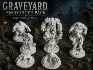 Graveyard Encounter Pack -  50 mm 