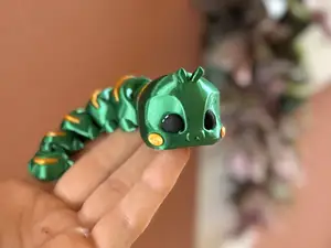 Articulated Caterpillar Fidget - Flexi Wiggly Worm