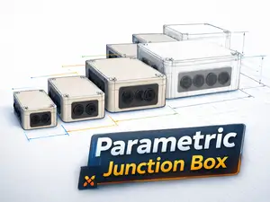Parametrische Abzweigdose – modular & skalierbar