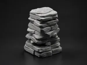 Ancient Stone Pile - DND Miniature Terrain