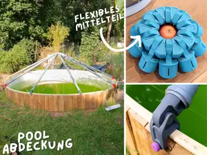 Poolabdeckung für Stahlwandpools (Pool Cover)