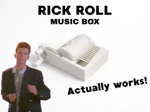 Rick Roll Music Box - Actually Works!