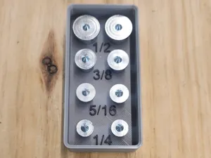 Dowel Hole Transfer Markers/Centers Gridfinity