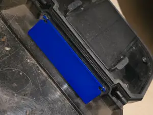 Dust door (Plastic Flap) in Dust Bin - Roborock