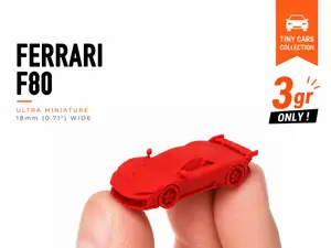 Tiny Ferrari F80 - Mini Cars Series
