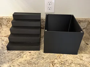 5‑Tier Modular & Magnetic Display Shelf Riser