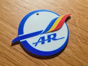 Aeroclubul Romaniei Keychain / NO AMS & AMS