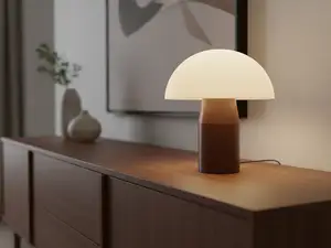 Lampe Pentus - Pilzförmige Tischlampe