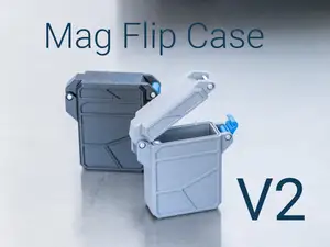 Magnetic Flip Case - Auto-Open Lid V2
