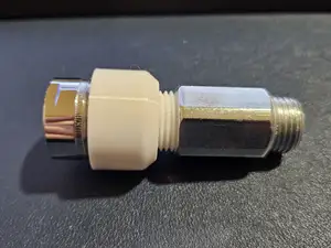 M28x1 female to 1/2 inch male faucet adapter
