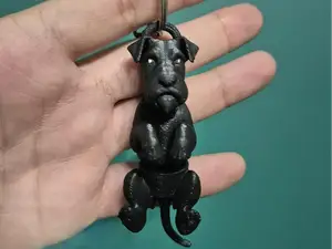 Schnauzer - Articulated keychain