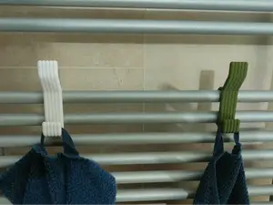 Minimalist Towel Holder for Radiator Rails