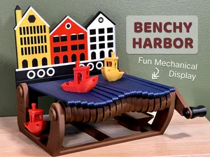 Benchy Harbor - Display for Benchy Enthusiasts