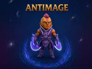 DOTA 2 ANTIMAGE CHIBI STYLE