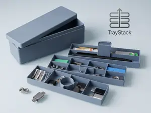 TrayStack - Minimalist Desktop Organizer