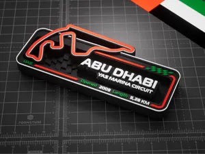 Race Track collectables / "ABU DHABI"