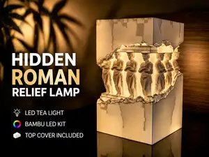 Hidden Roman Stone Lamp