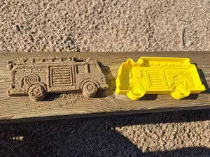 Firetruck sand mold