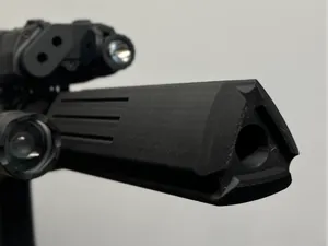 Airsoft Tri-Tactical Suppressor
