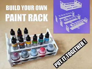 Paint Stand fot Citadel, AK, Vallejo sizes