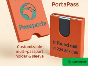 Customizable Passport Sleeve & Box - PortaPass