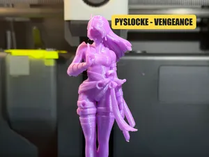 Psylocke Vengeance - Fan Art Sculpture