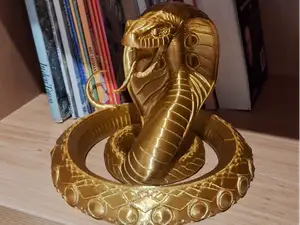 Epic Cobra - High‑Detail 3D Printable Snake Decor