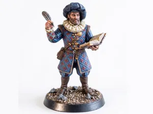 Volothamp "Volo" Geddarm D&D Miniature (45mm)