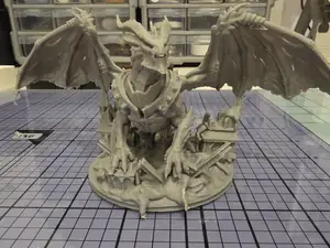 Deathwing on Stormwind Keep - World of Warcraft