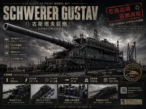 古斯塔夫轨道炮(迷你一体版)