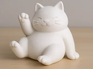 打招呼的猫