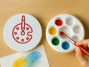Paint Palette – Twist Lid, Leak-Proof, Keep Wet