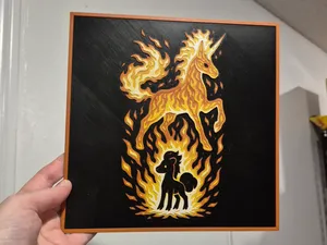 Ponyta Rapidash Evolution Hueforge