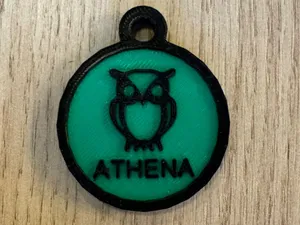 Athena Keychain (Greek Mythology)