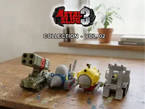 Metal Slug - Neo geo - Set 02 - 4 various vehicles