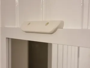 Mirror brackets for door / closet / wardrobe