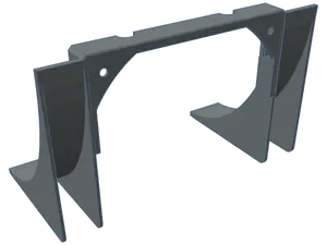 Arctic Freezer 4U-M RAM Air Guide / Baffle