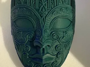 Театральные маски: 3D-модели для печати