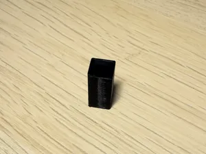 Hülse für Vierkanntstift 8mm auf 9mm