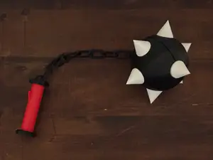 Articulated Lumi Mace Weapon from Brawl Stars