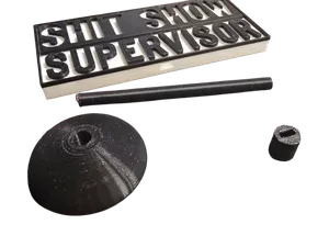 Shit Show Supervisor: Office Humor Sign