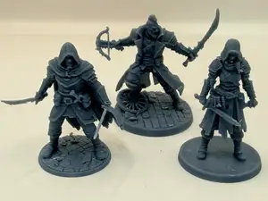 Detailed Bandit Warband - 3-Miniature Set for DND