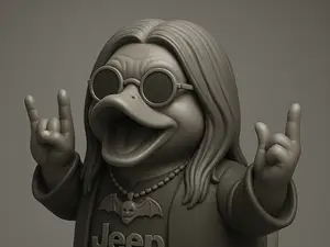 ozzy quacker rubber duck