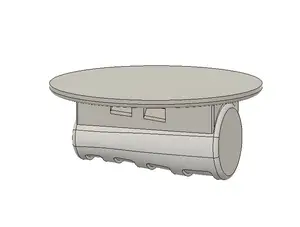Offgrid Aviation throttle 2" mirror mount